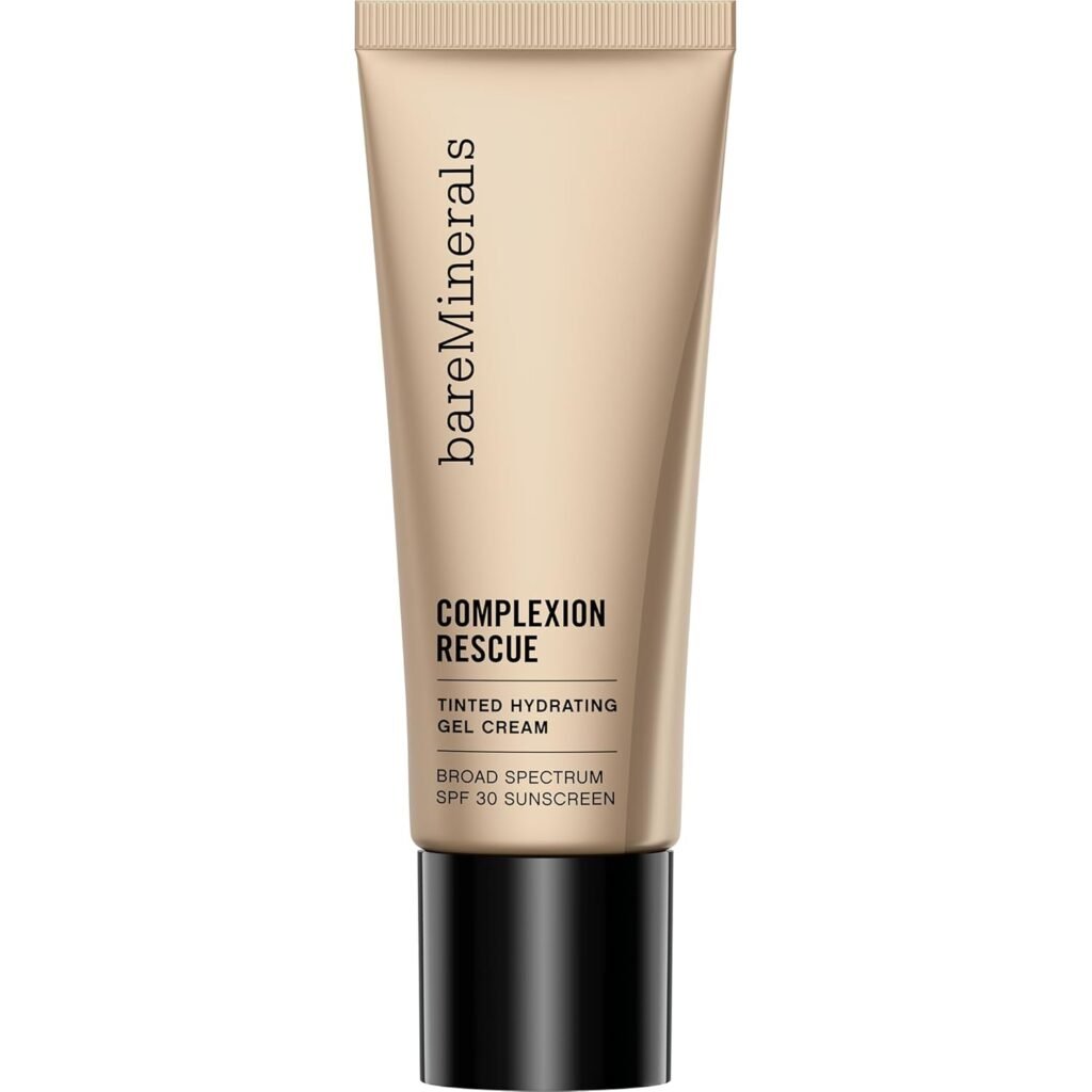 bareMinerals Complexion Rescue Tinted Moisturizer Cashew 3.5 vegan sunscreen with SPF 30